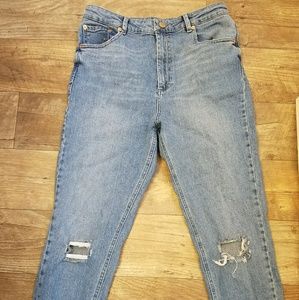 ASOS high waisted mom jeans
